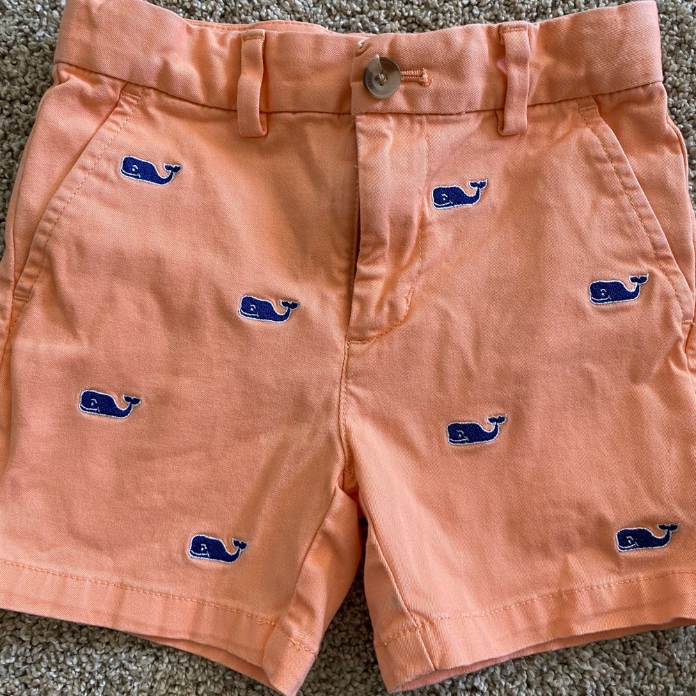 3T Vineyard Vines Whale Shorts - Orange